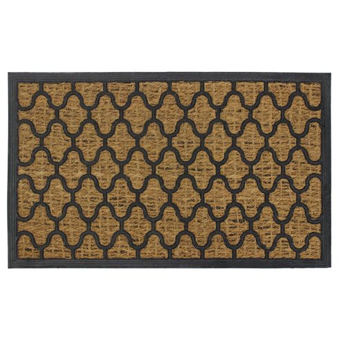 Woven Rubber Tuffscrape Mat 45x75cm